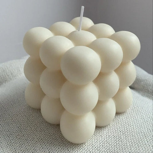 Pastel Bubble Candle